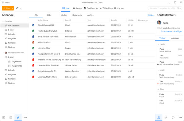 eM Client – Bild 2