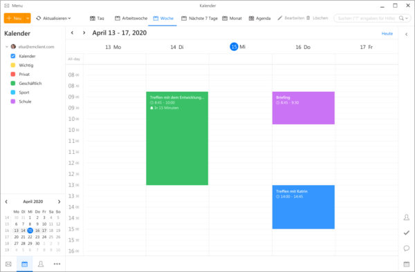 eM Client – Bild 3