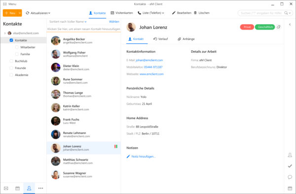 eM Client – Bild 4